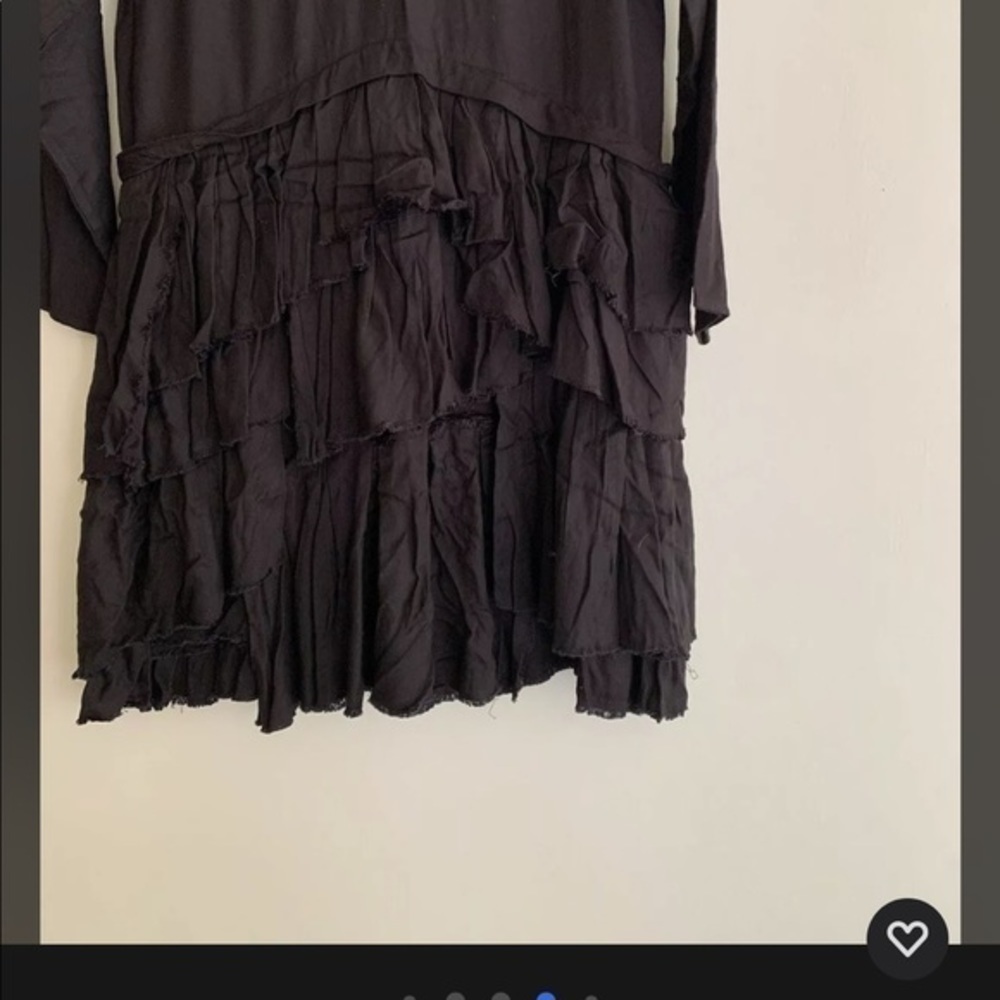 Nwt Maria Stanley Sadie May Dress Sz S Noir $350 — image 8 of 8
